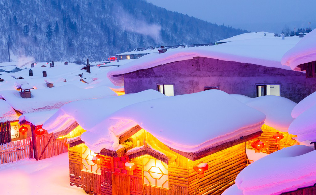 超美的冬季景点——亚布力雪乡